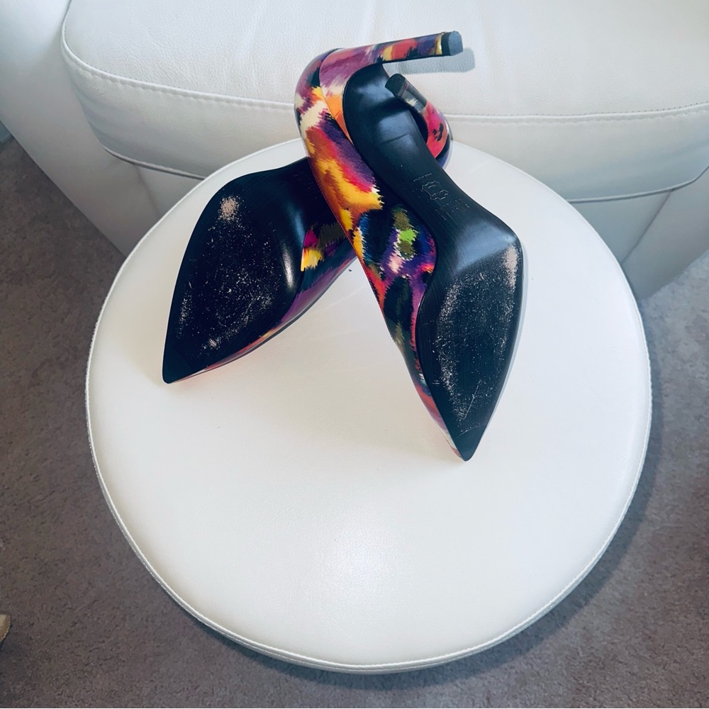 Stuart Weitzman Multicolor Pointed Toe Heels - image 5